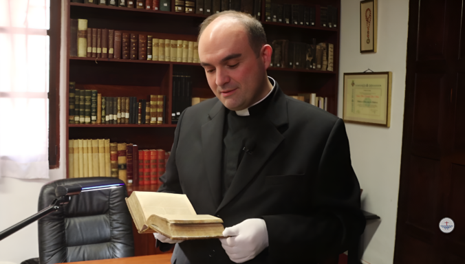 Mn. Jaime Mercant Simó, director de la Biblioteca Diocesana de Mallorca